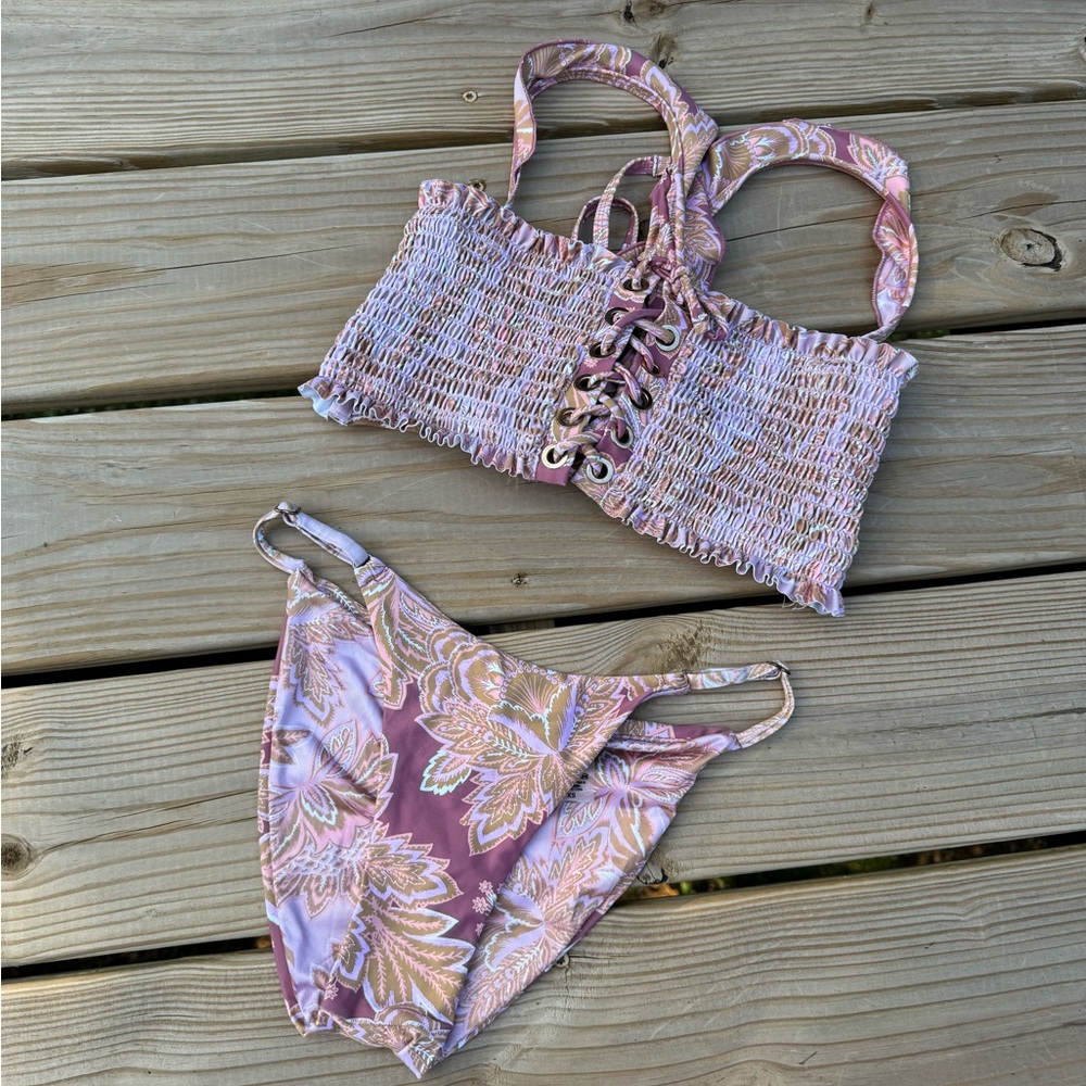 Power 2 the Flower Bikini Set